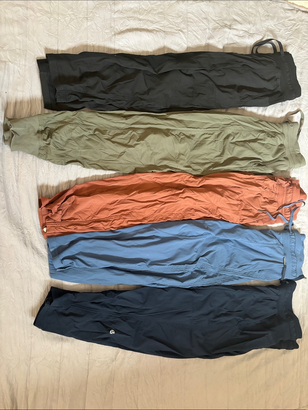 5 Pack of Lululemon dance studio pants